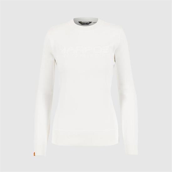 KARPOS PRIMAVERA/ESTATE 2025-Sparviero felpa donna-WHITE