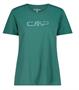CMP PRIMAVERA/ESTATE 2025-T-shirt girocollo donna logo-AGAVE