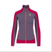 KARPOS COLLEZIONE 2024-Felpa Old Fleece donna-GRAPE GRANITA